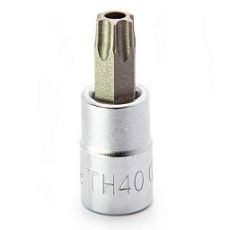 2025TH40 Торцевая головка со вставкой TORX  с отверстием 1/4"  ТH40